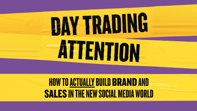 Day Trading Attention boekcover