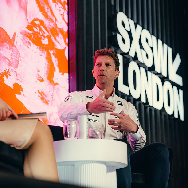 James Vowles aan het woord op SXSW London 2025