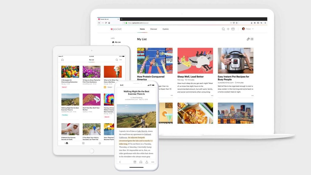 Pocket: de ideale dienst voor het later lezen van online artikelen